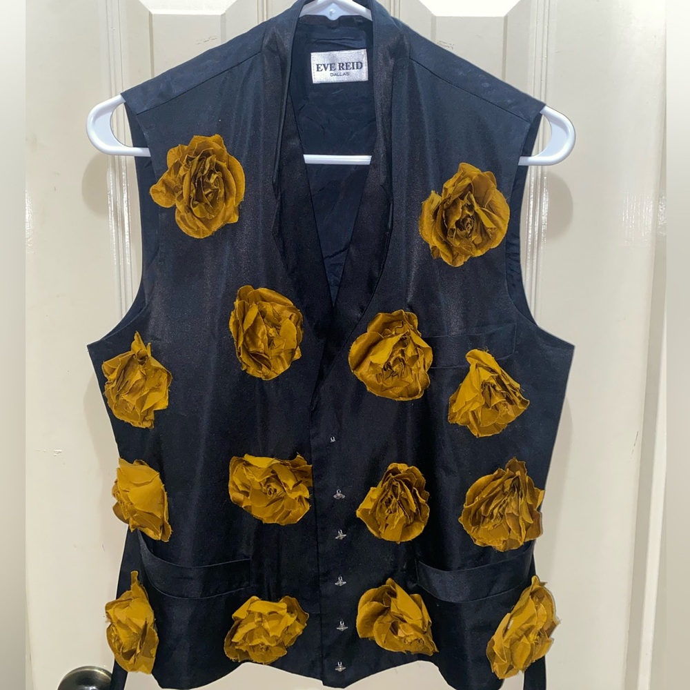 Funky flower Vest vintage